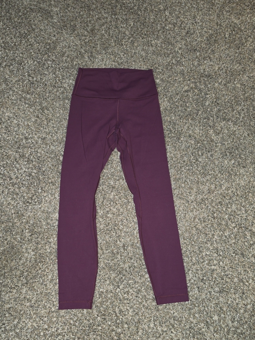 Lululemon Align HR Leggings, Sz 4 25" Inseam! Burgundy Color, Preowned!